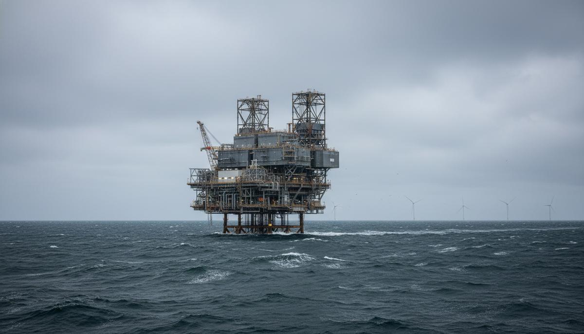 Спор по платформе DolWin ε привел партнеров в арбитражный суд Морская конвертерная платформа DolWin epsilon в Северном море, на горизонте видны ветряные турбины электростанции.