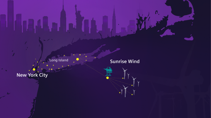 В США установили подстанцию для ветропарка Sunrise Wind