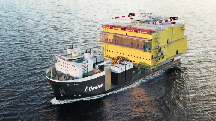 Allseas строит новое судно для проектов морской ветроэнергетики