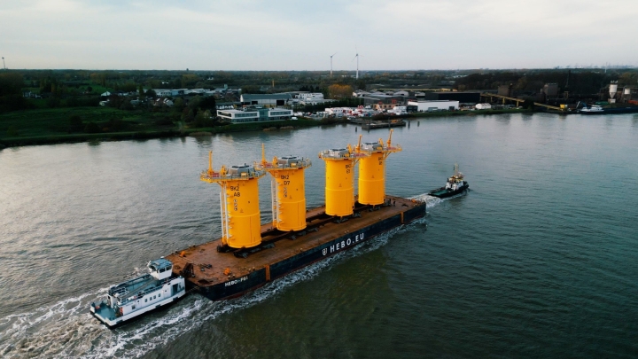Начата транспортировка компонентов для польских морских ветропарков Bałtyk 2 и 3