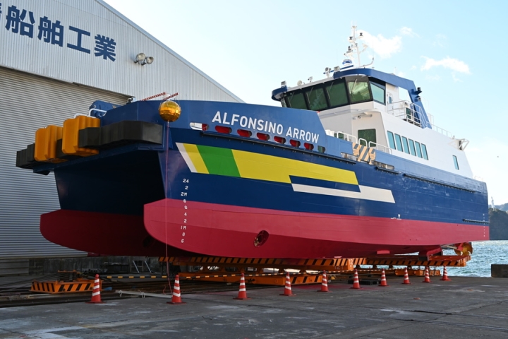 NYK Line вводит в строй новое судно для морской ветроэнергетики Японии