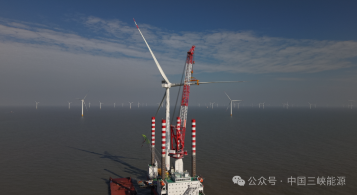 Морская ветроэлектростанция The Three Gorges Jiangsu Dafeng в Китае вышла на полную мощность