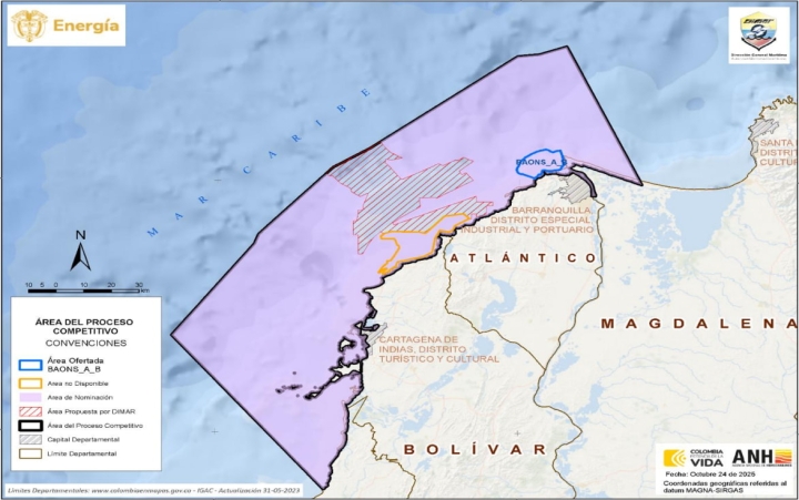 CIP получила участок для первого проекта морской ветроэнергетики в Колумбии