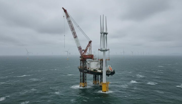 В Тайване завершена установка турбин на морской ВЭС Greater Changhua