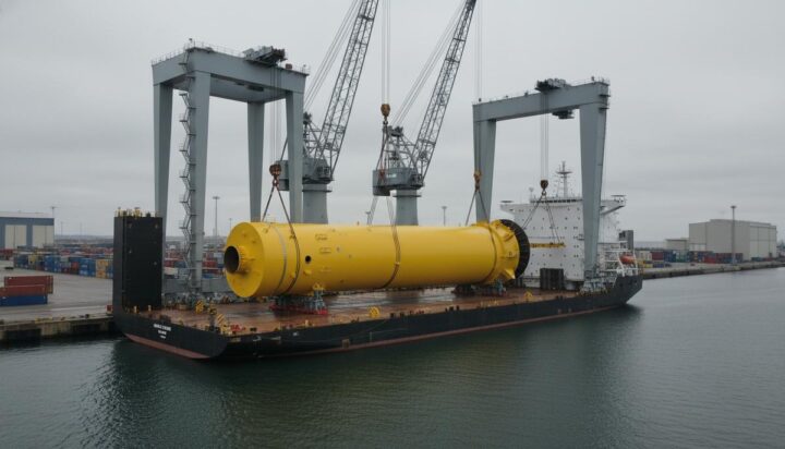 EEW отгрузила первые моноопоры для польского проекта Baltica 2