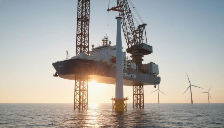 В США начался монтаж турбин на крупнейшей морской ВЭС CVOW