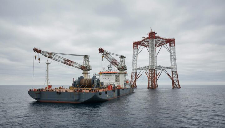 Kongsberg оснастит судно для плавучей ветроэнергетики в Южной Корее