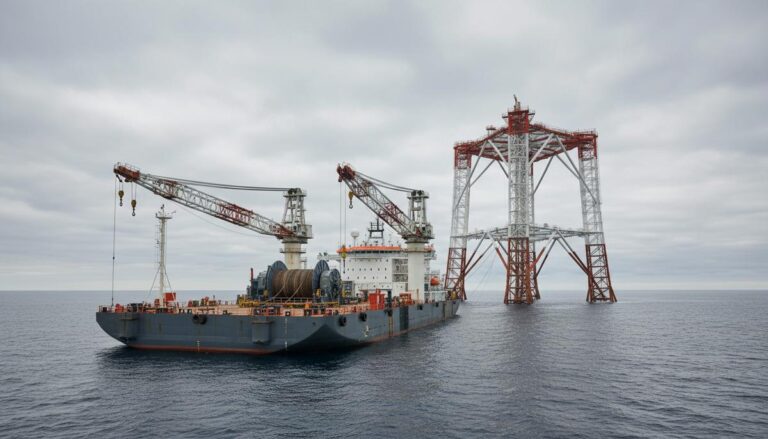 Kongsberg оснастит судно для плавучей ветроэнергетики в Южной Корее