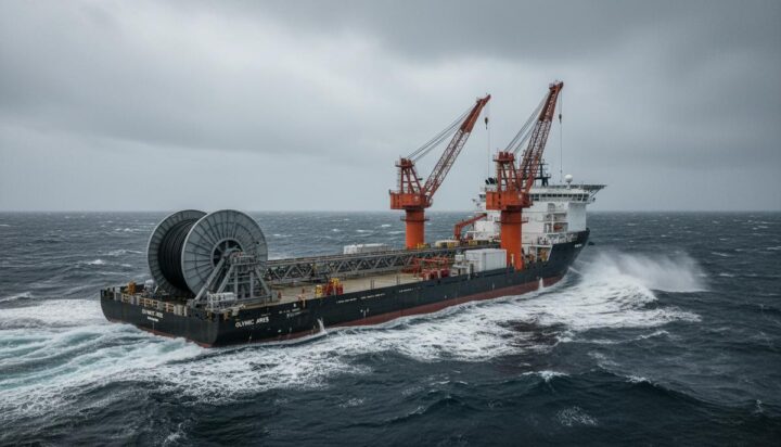 DeepOcean оснастила судно Olympic Ares для работ в морской ветроэнергетике