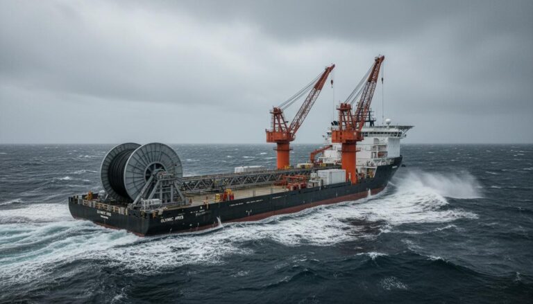 DeepOcean оснастила судно Olympic Ares для работ в морской ветроэнергетике