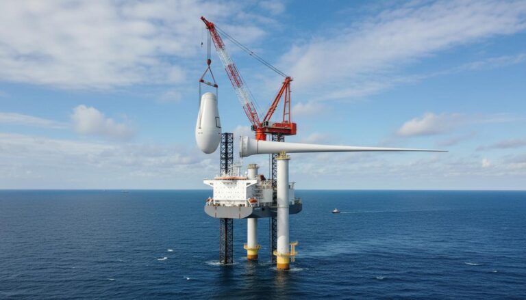 В США установили первую турбину крупнейшей морской ВЭС CVOW