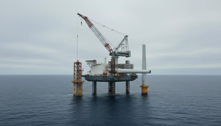 Hanwha Ocean построит крупнейшее судно для морской ветроэнергетики в Корее