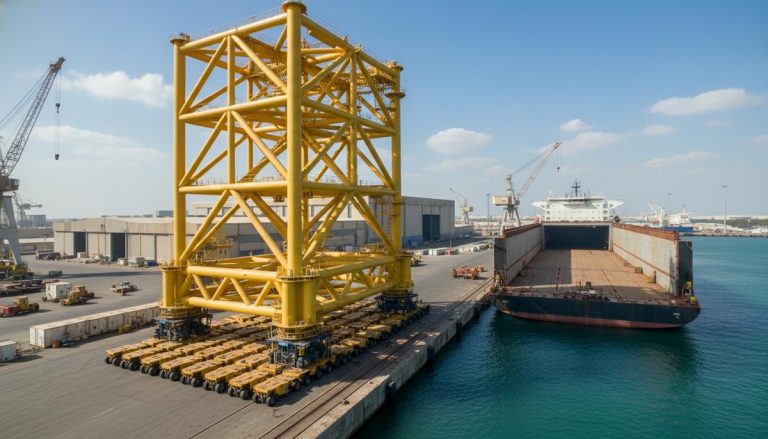 Основание для платформы проекта BorWin6 отгружено в Дубае