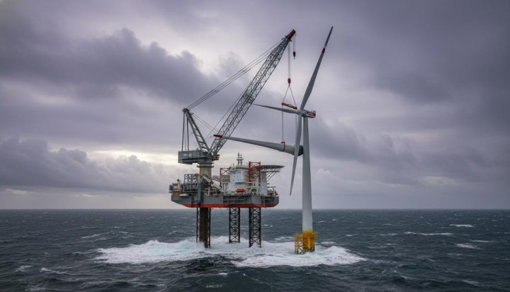 На британской ВЭС Sofia установлено 70 из 100 ветровых турбин