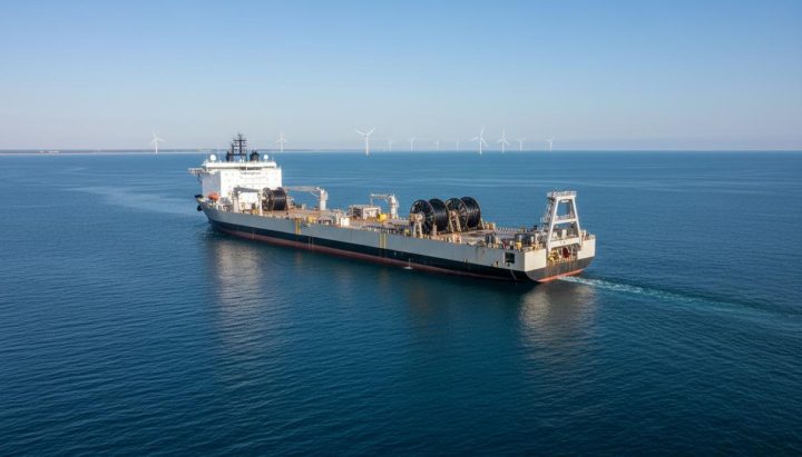 Южная Корея: новое судно для укладки HVDC-кабелей усилит морскую ветроэнергетику