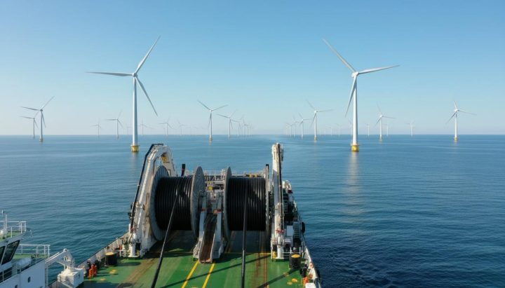 Контракт на межтурбинные кабели для морской ВЭС Геннакер в Германии