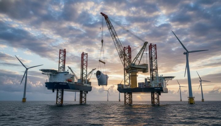 Cadeler начинает установку турбин на морском ветропарке East Anglia Three