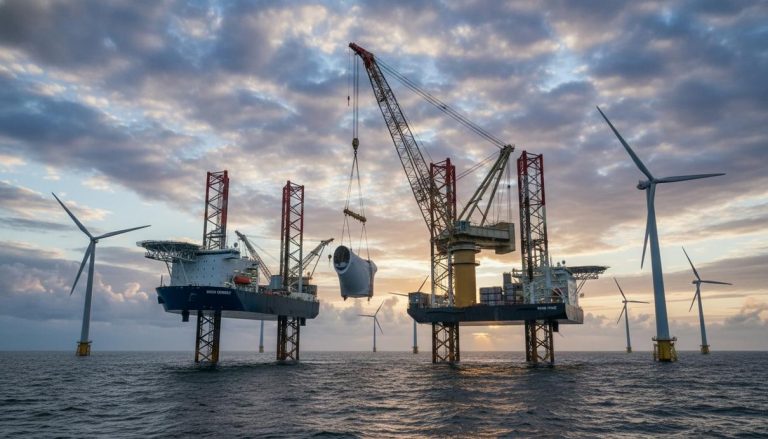 Cadeler начинает установку турбин на морском ветропарке East Anglia Three