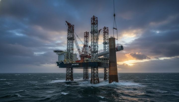 Dogger Bank B: установлена первая турбина на пути к крупнейшей морской ВЭС