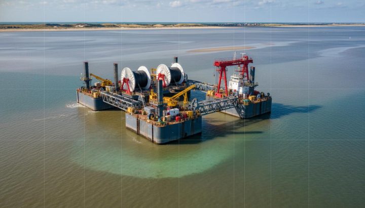 Jan De Nul внедрит технологию одновременной прокладки четырех кабелей в море