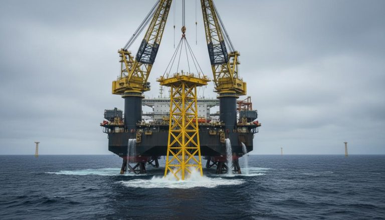 В Северном море установлено основание первой подстанции ветропарка Hornsea 3