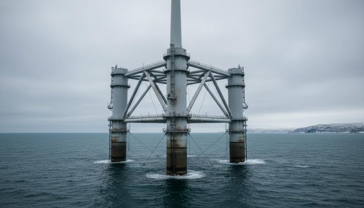 В Норвегии приступают к демонтажу экспериментальной плавучей ветроустановки