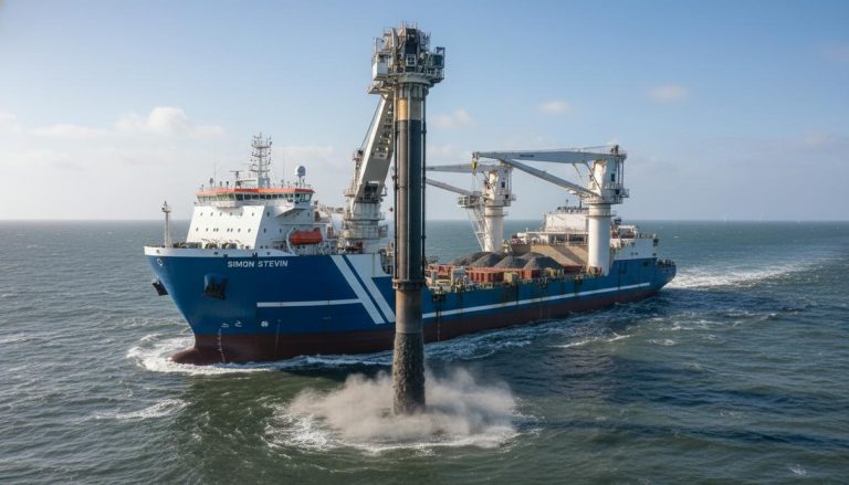 В Нидерландах началось строительство морской ветроэлектростанции OranjeWind