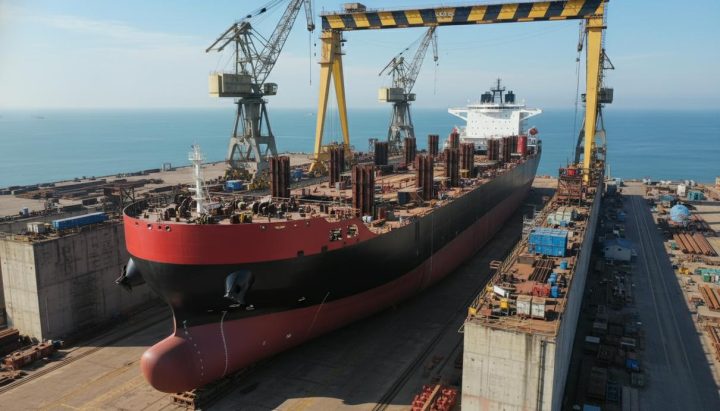 На верфи в Шэньчжэне заложили киль нового кабелеукладчика Althea