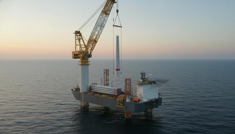 На шельфе Нью-Йорка началась установка турбин ветропарка Sunrise Wind