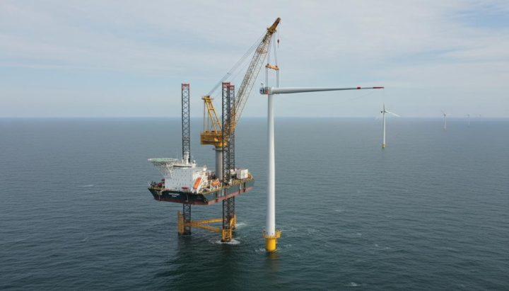 В Великобритании началась установка турбин на морской ветроферме East Anglia Three