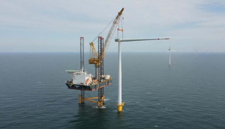 В Великобритании началась установка турбин на морской ветроферме East Anglia Three