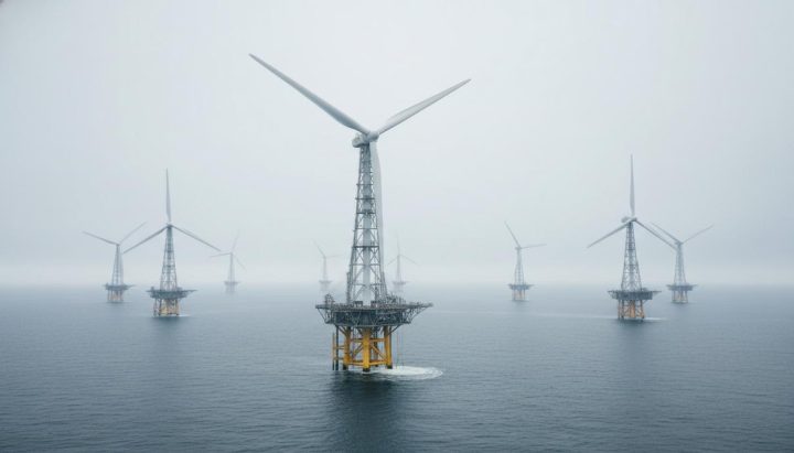 Nadara подала заявку на строительство плавучей ВЭС Bellrock в Шотландии