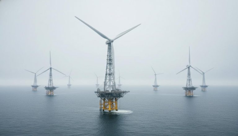 Nadara подала заявку на строительство плавучей ВЭС Bellrock в Шотландии