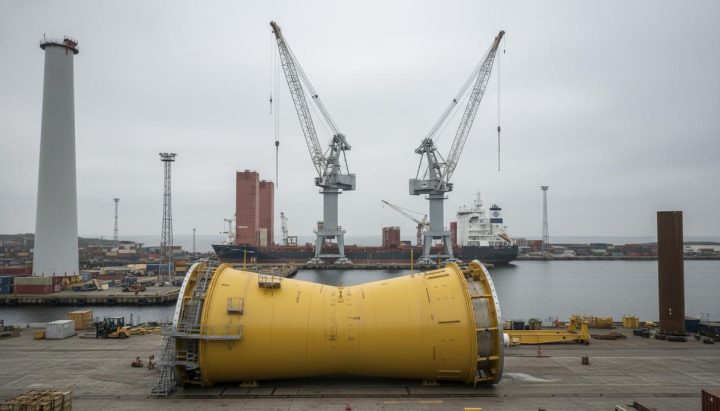 Vattenfall начала наземные испытания компонентов ветропарка Nordlicht