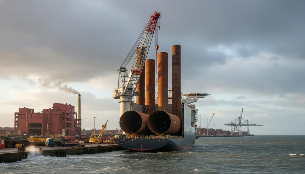 Cadeler приступает к установке фундаментов на британской ВЭС Hornsea 3