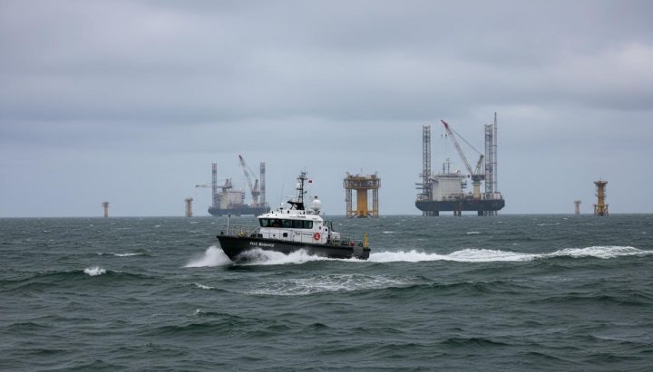 Van Oord протестировала беспилотное судно на шельфовой ветроферме