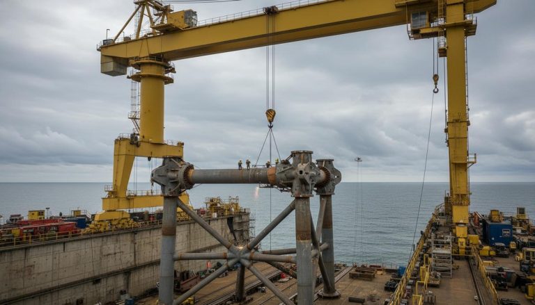 Китайская Dajin начала производство оснований ВЭС по стандартам ЕС