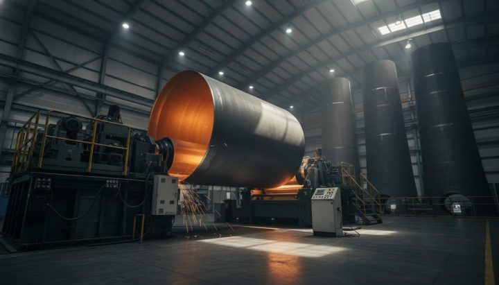 GS Entec запустила оборудование для выпуска опор морских ветрогенераторов