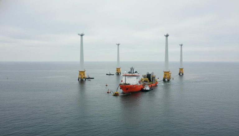 Van Oord завершила укладку кабелей на немецкой ВЭС Windanker