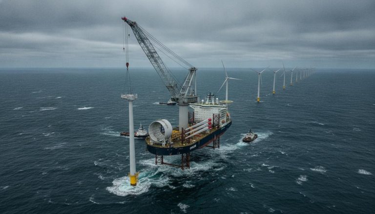 RWE начала монтаж турбин на проекте Nordseecluster мощностью 1,6 ГВт
