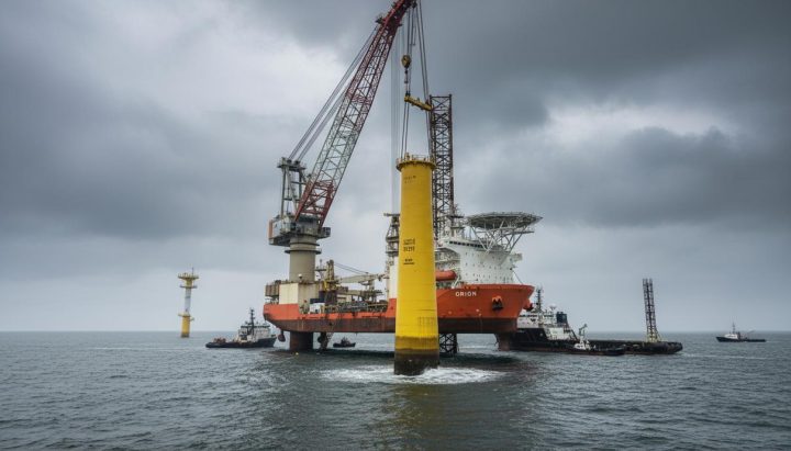 Vattenfall начал строительство ветрокластера Nordlicht в Северном море