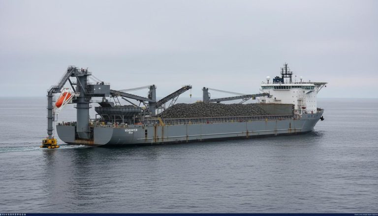 Boskalis ввела в строй крупнейшее в отрасли судно для отсыпки камня