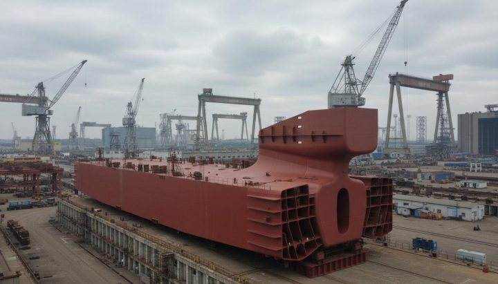 Cadeler начала в Китае сборку нового судна-установщика Wind Apex