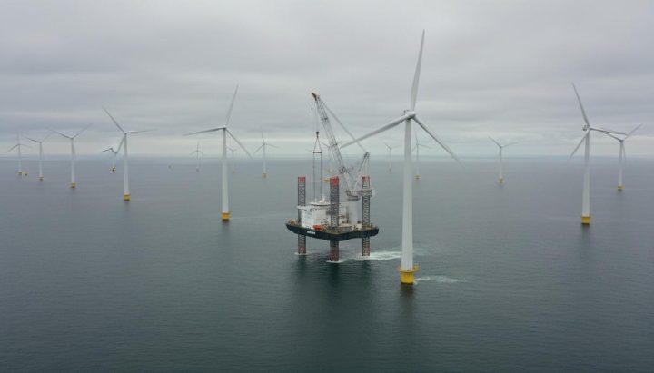 RWE установила половину турбин на крупнейшей ВЭС Дании Thor