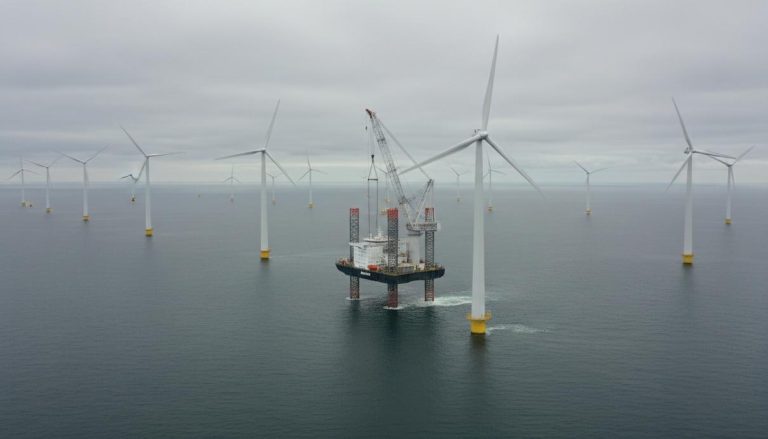 RWE установила половину турбин на крупнейшей ВЭС Дании Thor
