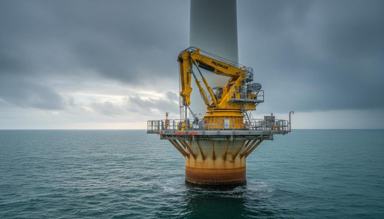 Palfinger поставит 64 крана для ветропарка East Anglia Two в Британии
