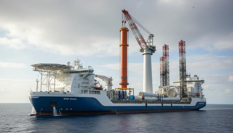 MOL получила первое в Японии судно для перевозки компонентов ВЭС
