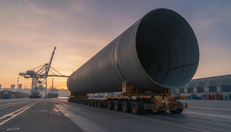 Haizea отгрузила для ВЭС Hornsea 3 крупнейшие моноопоры в Южной Европе