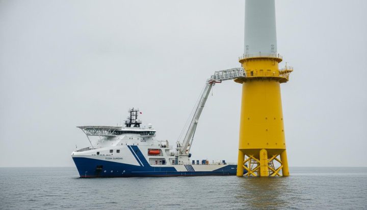Для строительства ВЭС Baltica 2 в Польше привлекли два сервисных судна