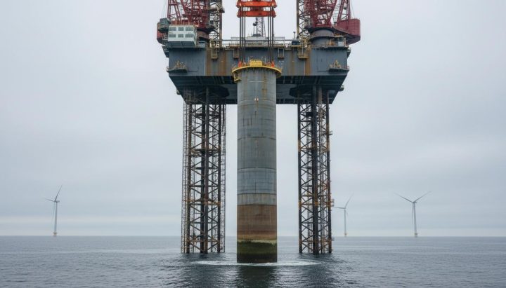 В Британии завершили монтаж фундаментов на ВЭС East Anglia Three